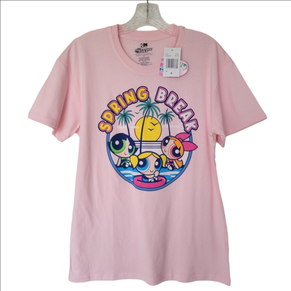 Cartoon Network Pink Powerpuff Girls T-Shirt